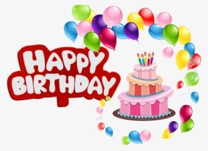 Happy Birthday Balloons Png Names - Happy Birthday Balloon Png