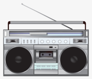 Electronics - Boombox Radio Png