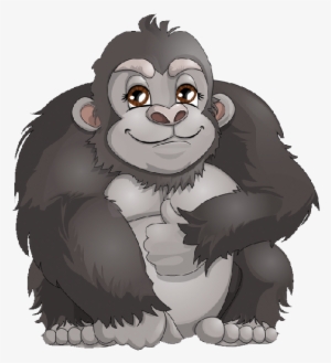 Png Free Library Collection Of Gorilla Png High Quality - Clip Art Gorilla
