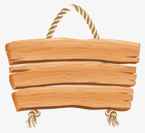 Wood Png Image - Hanging Wooden Board Png