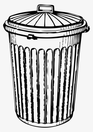 Can At Getdrawings Com - Trash Can Clipart