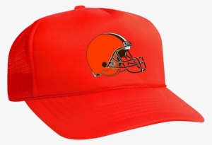 Nfl Browns Logo Orange Printed Hat Png Nfl Logo Hat - Cleveland Browns