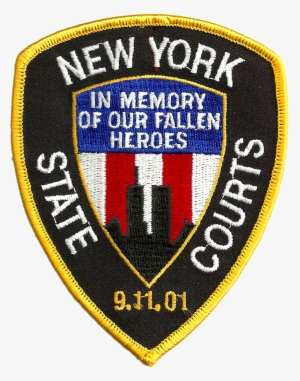 Court Officers Who Died Racing Into The World Trade - Emblem