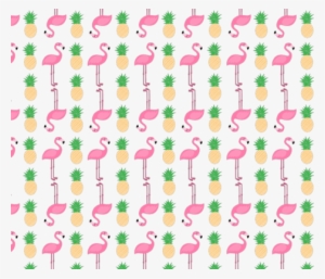 The Flamingo And The Pineapple Fabric By Megangoodsondesigns - Pineapple