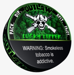 Outlaw Lucky Lipper Flavor Dip Tobacco - Lucky Lipper Dip