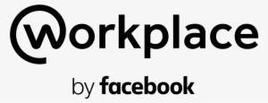 Workplace From Facebook Lock Up Black Png - Workplace By Facebook Logo