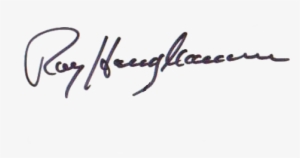 Ray Harryhausen Signature