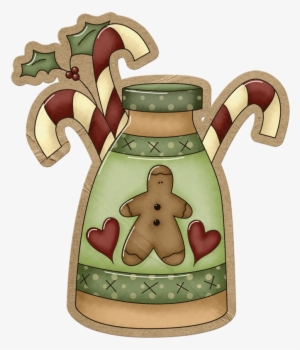 Pin By Pamela Watson On Christmas Card Clipart Elements - Gingerbreadornament4 Round Ornament