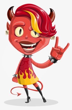 Darla The Devil Girl - Devil Girl Png