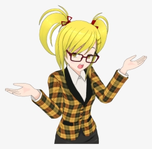 This Free Icons Png Design Of Blonde Anime Girl