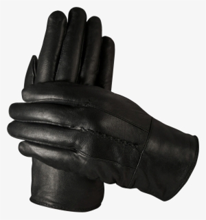 Black Leather Gloves Png Image - Gloves Png
