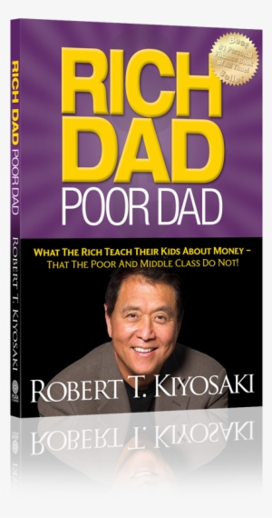 New Rdpd Book Spineview Reflection - Rich Dad Poor Dad