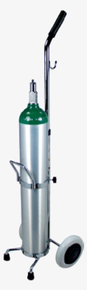 Oxygen Cylinder/tank Racks And Carts, Sinle “e” Cart - Oxygen Tank Cart Transparent Png