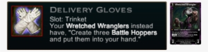 Delivery Gloves - Delivering Happiness