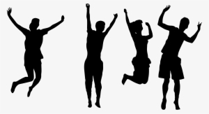 This Free Icons Png Design Of Four Jumping For Joy