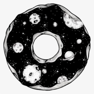 Donut Clipart Galaxy - Doughnut