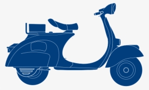 How To Set Use Dark Blue Scooter Svg Vector