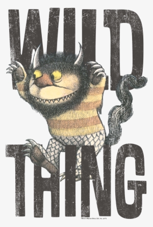 Where The Wild Things Are Wild Thing Juniors T-shirt - Maurice Sendak (carol) - Canvas Prints