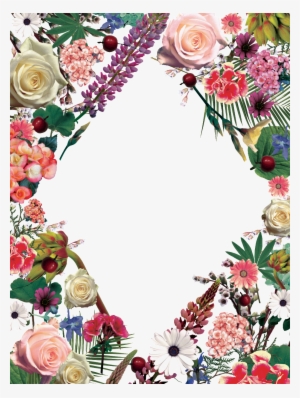 Hand-painted Personality Flower Frame Png Transparent - Portable Network Graphics