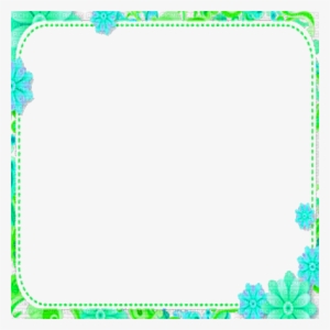 Floral Frame - Marcos Para Power Point