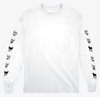 Seafox Longsleeve T-shirt - Long-sleeved T-shirt Transparent PNG ...