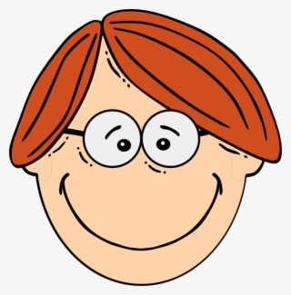 Ginger Clipart Red Hair Boy - Boy Faces Clipart Black And White