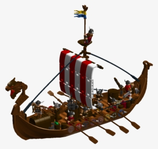Lego Viking Longboat Moc Instructions Pdf, Ldd And - Galleon