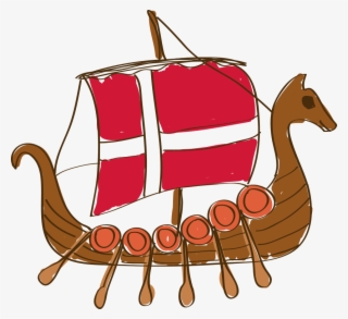 Viking Ship Clipart Denmark Viking - Denmark Cartoon