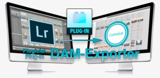 dam-exporter plugin - led-backlit lcd display