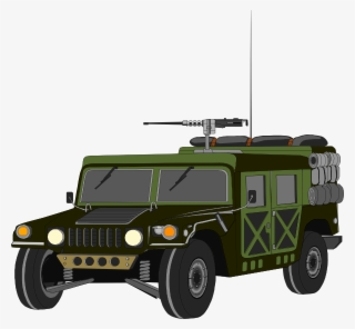 Hummer Improvised Clip Art - Humvee Transparent