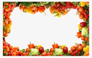 Stock Photography Fruit Food Celery Pattern Transprent - Fruit And Vegetable Border Designs