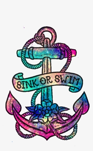 #cute #girly #anchor #quotes #sayings #inspirational - Sink Or Swim Anchor