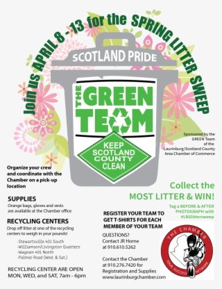 2019 Spring Litter Sweep W1232 - Graphic Design