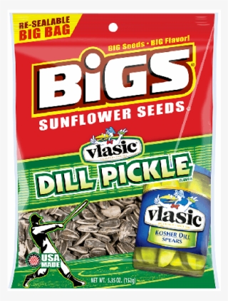 Bigs Vlasic Dill Pickle Sunflower Seed - Bigs Dill Pickle Sunflower Seeds