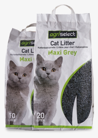 Maxigreycompleet - Agri Select Cat Litter Basic Grey