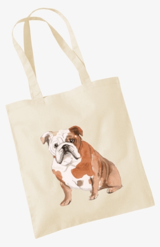 English Bulldog Tote Bag - Tote Bag Transparent PNG - 1000x1200 - Free ...