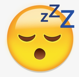 Emoticon Sticker Smiley Face Sleep Emoji - Sleepy Head