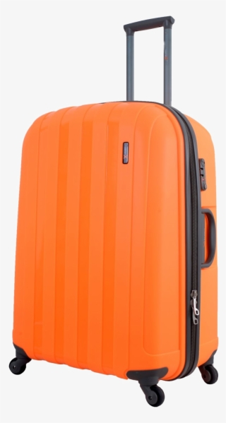 Suitcase Png Image Transparent Background - Orange Suitcase