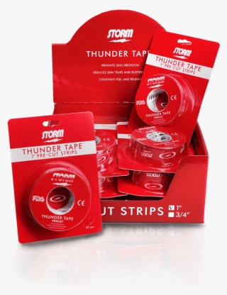 Storm Red Thunder Protection Tape Box - Carton