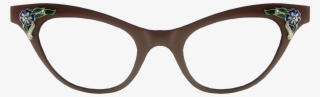 Lens Eye Optics Gold Glasses Free Download Png Hq Clipart - 50s Glasses Png