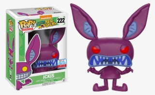 Real Monsters Scary Ickis Nycc17 Pop Vinyl Figure - Ickis Funko Pop Nycc