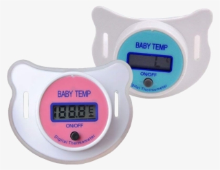 Pacifier Thermometer With Lcd Digital For Baby 35c - Chupete Con Termometro
