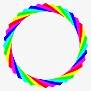 Download Image As A Png - Rainbow Circle No Background