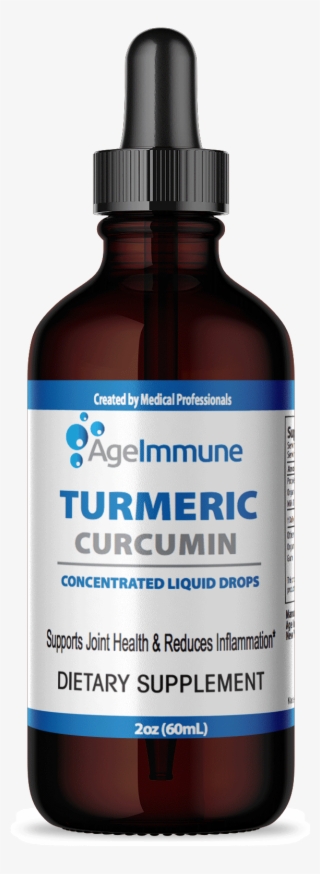 Liquid Turmeric Curcumin - Glass Bottle