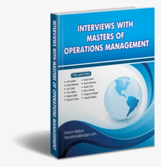 Interviews With Operations Management Masters - World Map