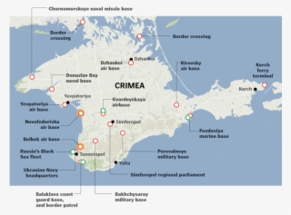 Is Russia Deploying Tactical Nuclear Weapons In Crimea - Карта Крыма