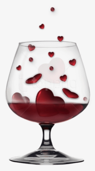 Free Png Glass With Heartsclipat Png Images Transparent - Tubes Png St Valentin