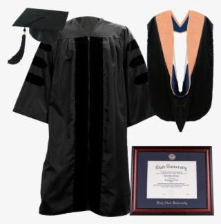 Doctorate Graduation Package With Meridian Diploma - Academic Dress