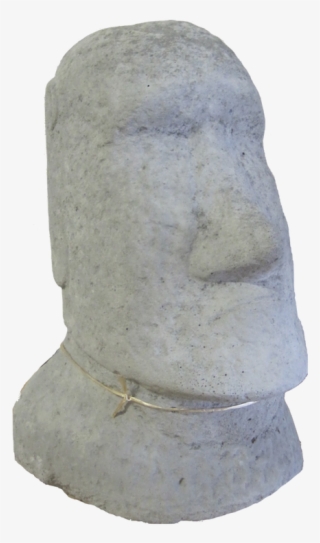 Cd08 Easter Head Small Concrete - Bust