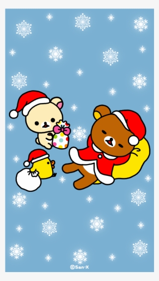 Christmas Wallpaper Cute - Rilakkuma